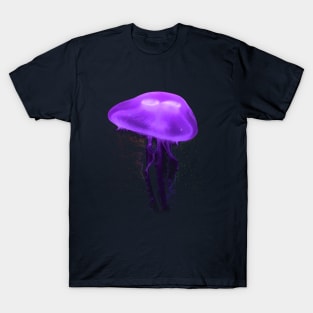 Violet Electric Jellyfish T-Shirt